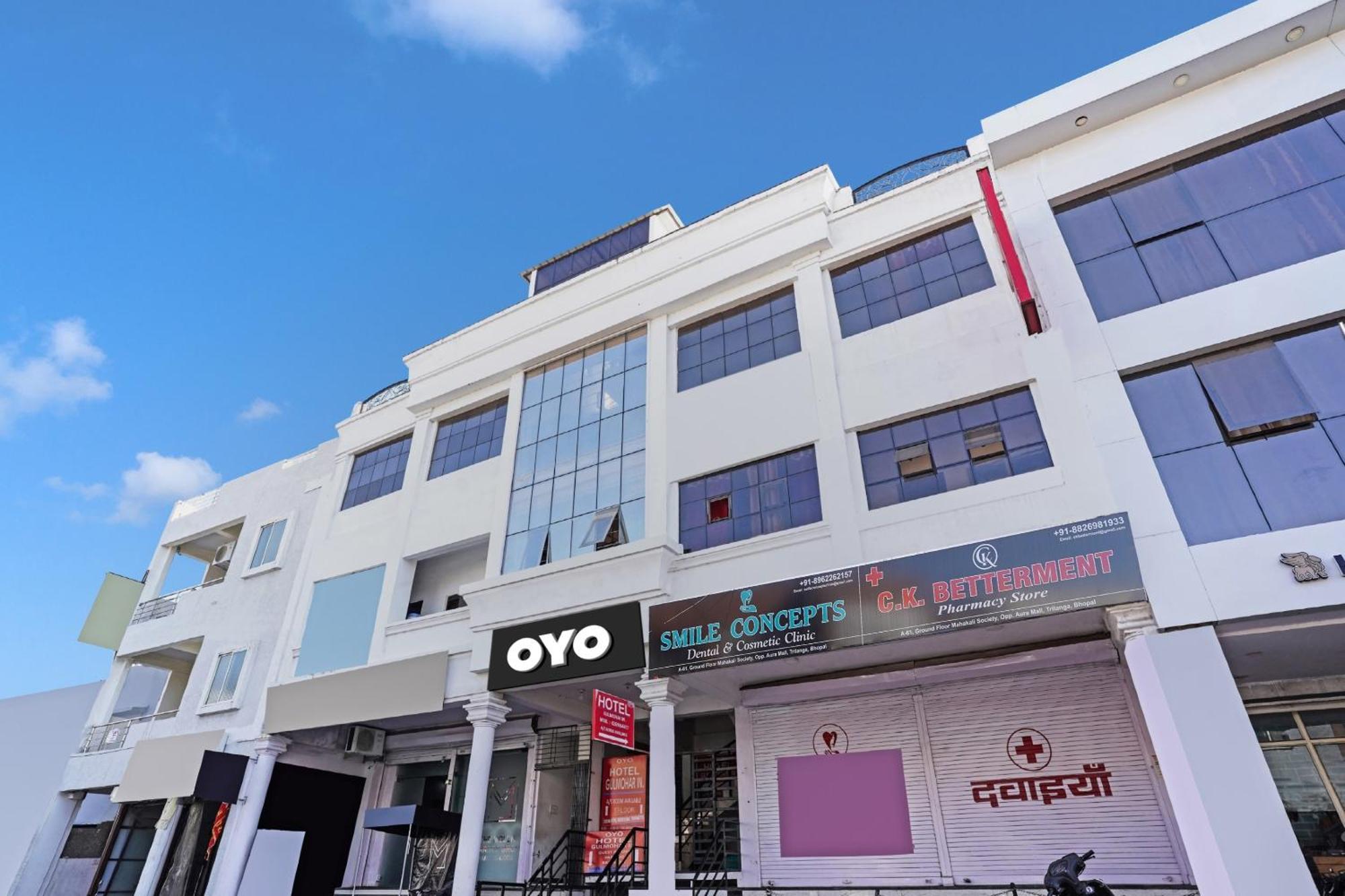 Hotel O Flagship Hotel Gulmohar Inn Bhopal Esterno foto