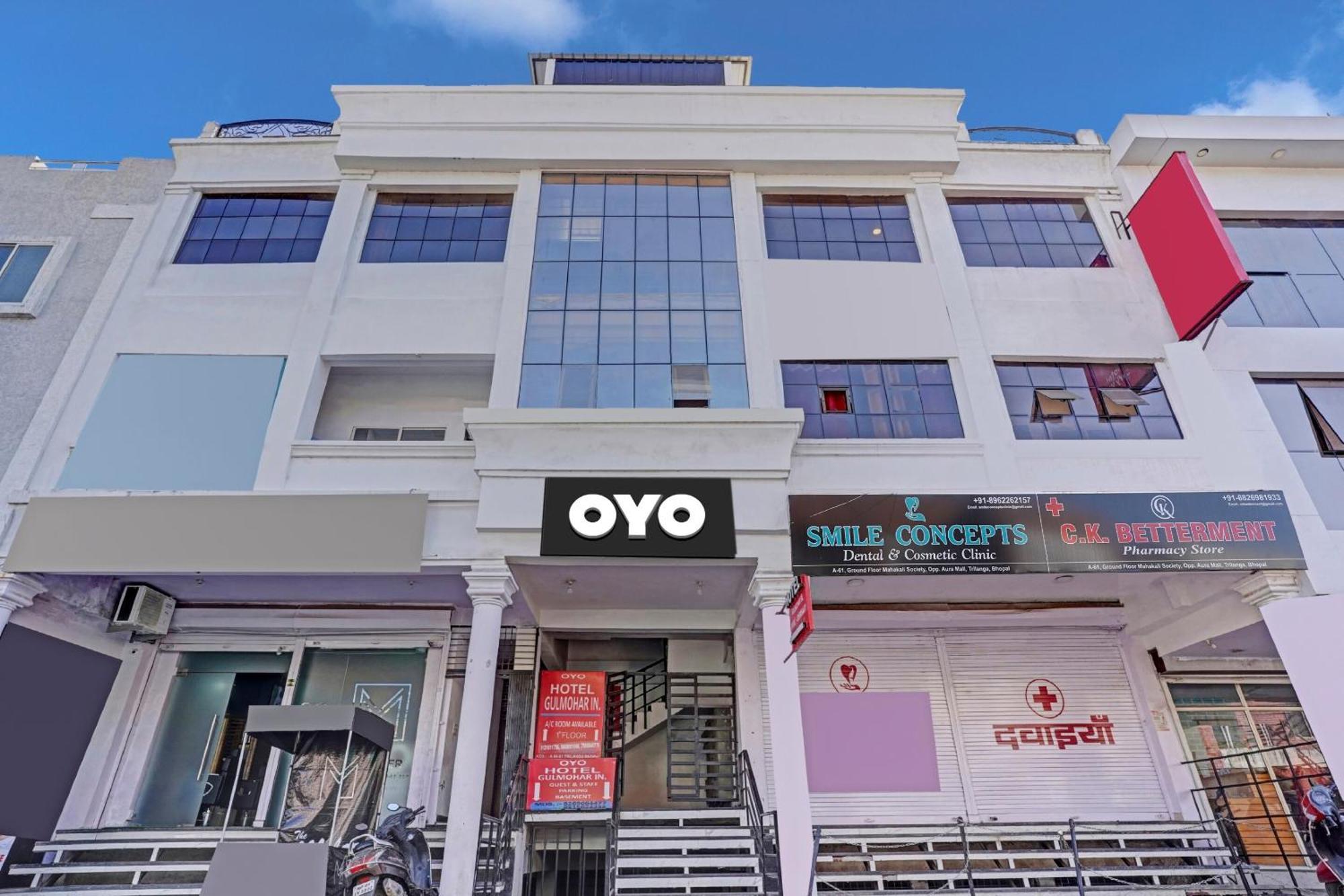 Hotel O Flagship Hotel Gulmohar Inn Bhopal Esterno foto